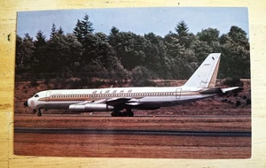 ALASKA Airlines Postcard CONVAIR 990 on taxiway - Picture 1 of 2