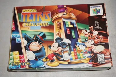 Magical Tetris Challenge (Nintendo 64 N64) Complete in Box w/ Reg Card CIB - Image 1 of 4