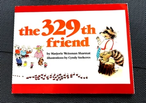 THE 329TH FRIEND pb Marjorie Sharmat Cyndy Szekeres pb 1979 like new 1st - Picture 1 of 5