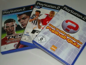 3 PLAYSTATION 2 PS2 FUSSBALL SPIELE PES FIFA DAS GROSSE DEUTSCHE FUSSBALL QUIZ # - Picture 1 of 1