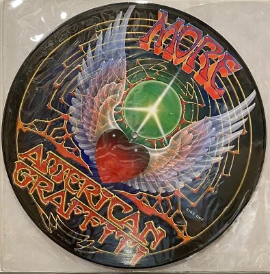 More American Graffiti 1979 Promo Nur Bild Disc LP Mouse-Kelley Art Verpackt - Bild 1 von 3