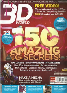 3D WORLD MAGAZINE   150 AMAZING CG SECRETS !    CHRISTMAS, 2011   PRINTED IN UK - Bild 1 von 1