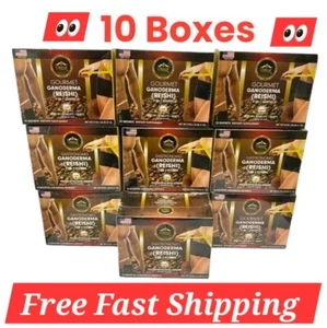 (USA SELLER) Coffee With Ganoderma Eternal Loose Weight Easy. 10 Boxes Bundle. - Picture 1 of 5