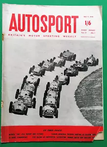 Autosport 4 July 1958 - INDY 500 REPORT - LE MANS REVIEW - BRANDS TRIO MEETING - Picture 1 of 4