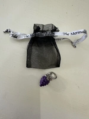 Brighton GRAPEFUL BUNCH Púrpura Uvas Plata Dije JC1351 - NUEVO Sin Etiquetas Foto 1 de 4