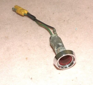 1964 1965 1966 Ford Thunderbird Hardtop Convertible ORIG LOW FUEL WARNING LAMP - Imagen 1 de 7