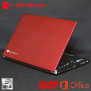 Toshiba Note dynabook i5/SSD/8GB/BT/WiFi with HDD Windows10 Notebook PC 68 - Picture 1 of 7