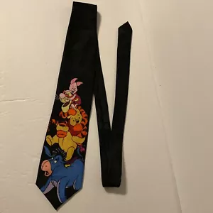 Corbata vintage para hombre Winnie the Pooh tigger de lechón 54"" L x 3,5"" con ancho - Imagen 1 de 8