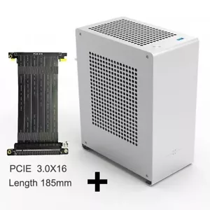 ZZAW A1P ITX Computer Case Aluminum Alloy Mini Small Chassis Air-cooled FLEX/1U - Picture 1 of 8