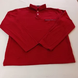 STTL2MC Ropa Hombre Camisa Cuello Rojo 3 Botones Manga Corta Pecho Medido 42" - Imagen 1 de 17