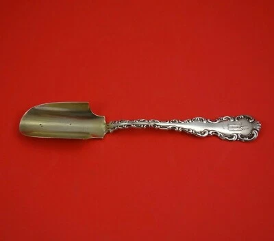 Cuchara de queso de plata esterlina canadiense Louis XV por Birks oro lavado original 6" Foto 1 de 3