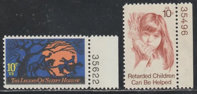 US 1973 SC# 1548, 1549 - Two different stamps - M-NH Lot # 149 - Image 1 of 2