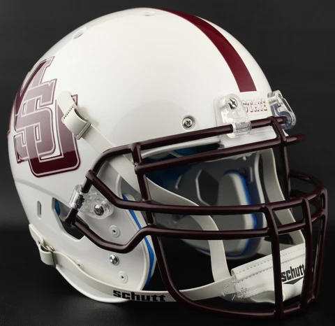 *CUSTOM* MISSISSIPPI STATE BULLDOGS Schutt XP Authentic GAMEDAY Football Helmet Cover
