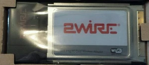 2Wire PC Card Wireless Adapter & Installation CD - Picture 1 of 3
