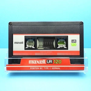 🍒 1x MAXELL UR 120 * IEC I Type 1 * Tape Cassette Kassette кассета * 1986 - Bild 1 von 3