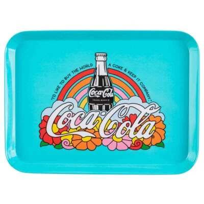 Bandeja rectangular de melamina TableCraft Coca-Cola 15" x 11" Foto 1 de 4