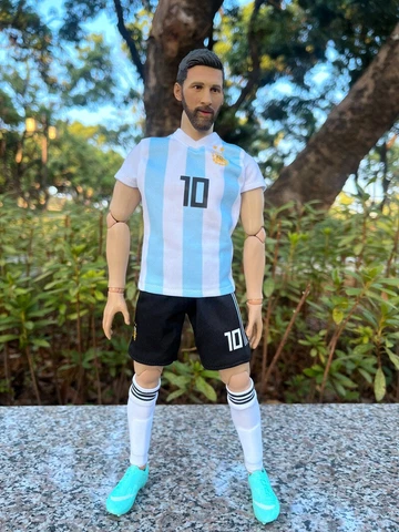 NEW Real Masterpiece 1/6 Soccer Football Star Argentina Messi Action Figure 12" Cover