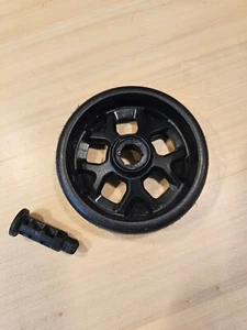 Bissell PowerForce Helix Turbo Rewind 1797 Rear Wheel & Axle Replacement Part - Picture 1 of 4