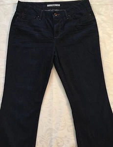 Women's JOE'S Jeans Boot Cut Dark Blue Jeans Size 31 Gatsby 29" Inseam Cute! - Picture 1 of 11
