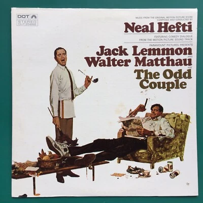 Neal Hefti THE ODD COUPLE Film Soundtrack LP Jack Lemmon Walter Matthau USA VG+ - Image 1 of 4