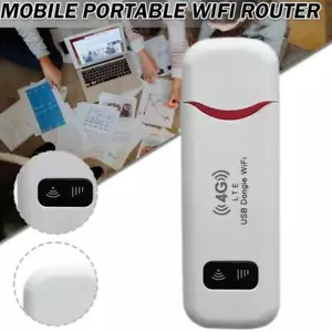 4G LTE Sbloccato USB WIFI Dongle Modem Router Wireless SIM Mobile Hot./Nuovo - Foto 1 di 15