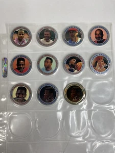1993 Signature Caps Premier Player Series 1 Griffey Jr. Wilkins Pogs Milk Caps - Picture 1 of 17