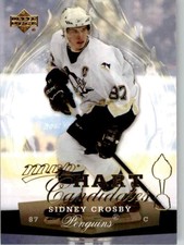 2007-08 Upper Deck MVP Hart Candidates Sidney Crosby #HC2