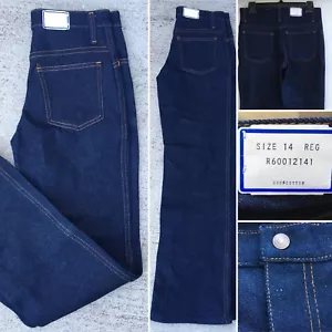 Vintage Jeans Gr. 14 Reg R60012141 RN 21970 29 Taille x 29 Innennaht kann 60er 70er sein - Bild 1 von 12