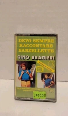 MC GINO BRAMIERI 3 Devo sempre raccontare barzellette italy Sealed Cassette Rare - Image 1 of 2