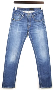 Tiger Of Sweden Iggy Nudge Jeans Men W29/L32 Stretch Blue Fade Effect Slim - Picture 1 of 9