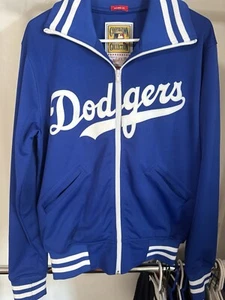 Mitchell And Ness Cooperstown Collection LA Dodgers Warmup Jacket Men’s Size M - Picture 1 of 4