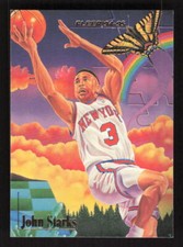 1994 Fleer Pro-Visions #2 John Starks  New York Knicks