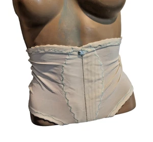 3er Set Vintage High Waist Slips Nylon Made in USA Gr. L - Bild 1 von 6