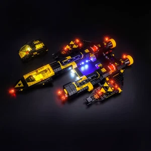 Kit d'éclairage LED pour LEGO Icons ¤ Blacktron Renegade ¤ 10355 ¤ NEUF + PDF - Foto 1 di 11