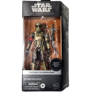 Star Wars The Mandalorian Shore Trooper Black Series Figure Hasbro 2021 New  - Picture 1 of 8