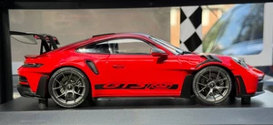 1:18 Minichamps Porsche 911 (992) GT3 RS Red Diecast Model Car Limited #1 of 300 - Picture 1 of 23