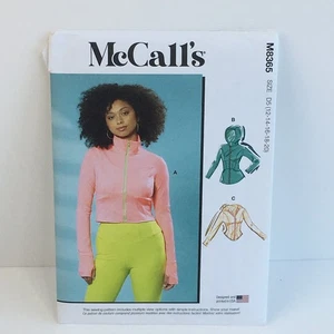 Jackets Knit Corset Style Size 12-20 UNCUT Pattern m8365 - Picture 1 of 2