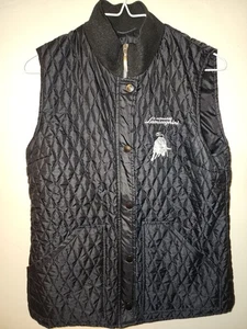 Automobili Lamborghini Quilted Puffer Vest Black Size Small - Picture 1 of 6