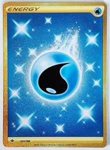 Pokemon Water Energy 231/198 Chilling Reign - Picture 1 of 2