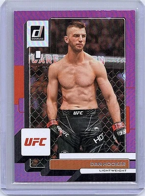2023 Donruss UFC #70 Dan Hooker Press Proof Purple - Image 1 of 2
