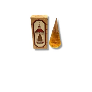 Vintage Avon Crystalliique Tree zeitloses Kölnisch Wasser 0,5 flüssige Unzen Parfüm Flakon mit Box - Bild 1 von 5