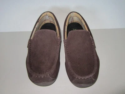 Zapatillas Kuru Para Hombre 9 Marrón Gamuza Cuero "Loft" Interior Exterior Mocasines Foto 1 de 4