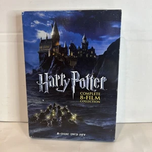 Harry Potter: Komplette 8-Film-Sammlung (DVD, 8-Disc-Set) mit Schonhülle - Bild 1 von 2