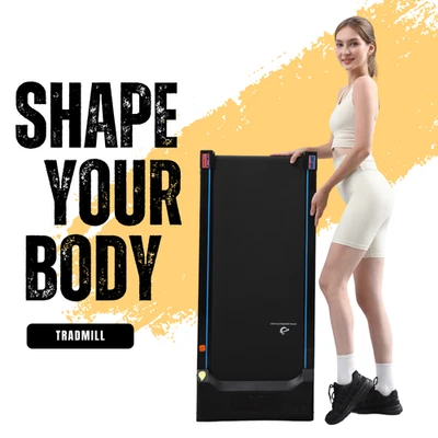 Treadmill Indoor Electric Walking Pad Running  Machine Home Gym Fitness Exercise - Image 1 of 4