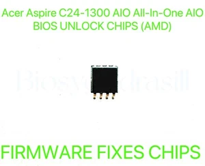 Acer Aspire C24-1300 AIO tout-en-un AIO, ADMIN SANS MOT DE PASSE MICROLOGICIEL PUCE BIOS - Photo 1/1