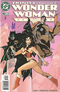 Wonder Woman '99 140 Adam Hughes autógrafo ¡AH! VF U2 - Imagen 1 de 1