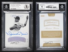 2017 Flawless Legendary Signatures /15 Mariano Rivera BGS Encased Auto HOF