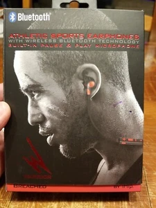 iHip (Warrior) Wireless Bluetooth Sport Earbuds w/Mic - New - FAST SHIP - Picture 1 of 11