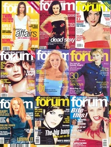 AWF AUSTRALIAN WOMENS FORUM COLLECTION 1 HOT PLAYGIRL STRAIGHT MEN UNCUT FIREMEN - Picture 1 of 7