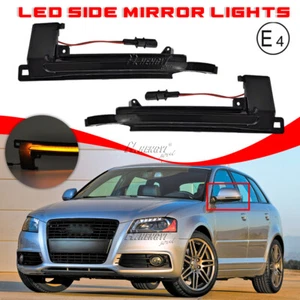 2 frecce specchio frecce per Audi A3 8P A4 B8 A5 B8 A6 C6 A8 D3 Q3 8U - Foto 1 di 8